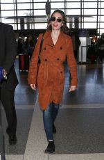 ALISON BRIE at LAX Airport in Los Angeles 04/16/2018