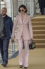 ALISON BRIE Leaves Her Hotel in Rome 04/18/2018