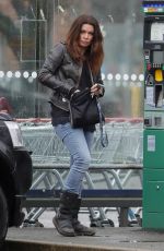 ALISON KING Out Shopping in Wilmslow 04/02/2018