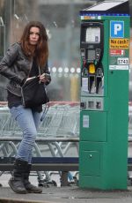 ALISON KING Out Shopping in Wilmslow 04/02/2018