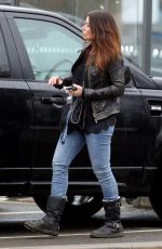 ALISON KING Out Shopping in Wilmslow 04/02/2018