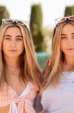 ALLIE and LEXI KAPLAN at Festival Kick-off Brunch by Ugg at Coachella Festival 04/13/2018