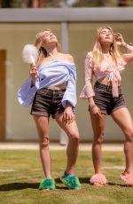 ALLIE and LEXI KAPLAN at Festival Kick-off Brunch by Ugg at Coachella Festival 04/13/2018