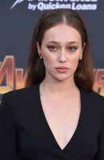 ALYCIA DEBNAM-CAREY at Avengers: Infinity War Premiere in Los Angeles 04/23/2018