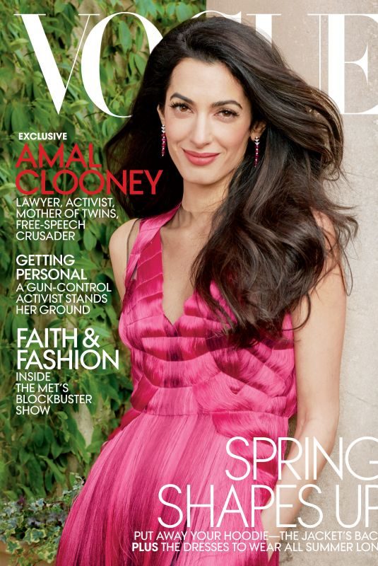 AMAL CLOONEY for Vogue Magazine, May 2018