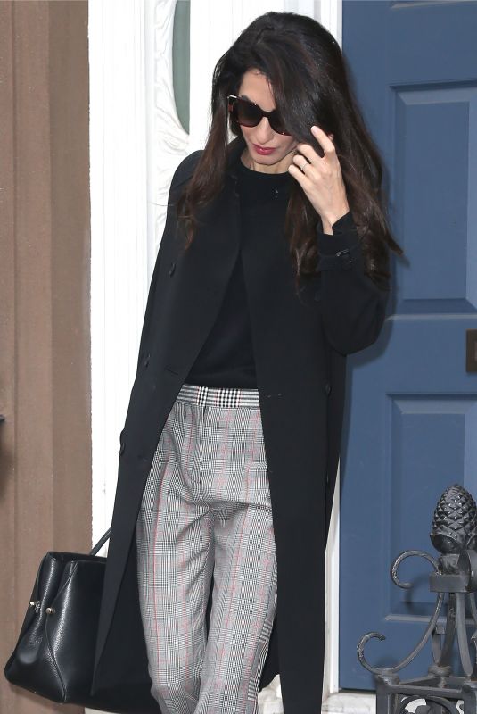 AMAL CLOONEY Out and About in New York 04/12/2018