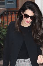 AMAL CLOONEY Out and About in New York 04/12/2018