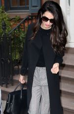 AMAL CLOONEY Out and About in New York 04/12/2018