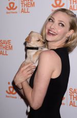 AMANDA SEYFRIED at Best Friends Animal Society