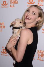 AMANDA SEYFRIED at Best Friends Animal Society