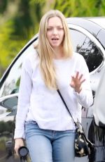 AMANDA SEYFRIED Out and About in Los Angeles 04/01/2018