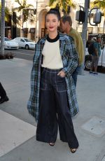 AMANDA STEELE Arrives at a Party at Rodeo Drive Burberry Store in Beverly Hills 04/18/2018