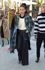 AMANDA STEELE Arrives at a Party at Rodeo Drive Burberry Store in Beverly Hills 04/18/2018