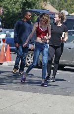 AMBER HEARD on the Set of Gully in Los Angeles 03/28/2018