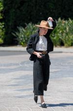 AMBER HEARD Out and About in Century City 04/16/2018