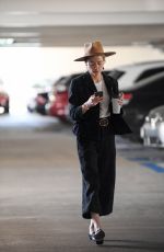 AMBER HEARD Out and About in Century City 04/16/2018