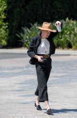 AMBER HEARD Out and About in Century City 04/16/2018