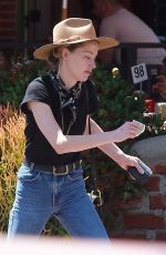 AMBER HEARD Out for Lunch in Los Feliz 04/14/2018