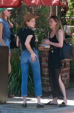 AMBER HEARD Out for Lunch in Los Feliz 04/14/2018