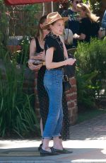 AMBER HEARD Out for Lunch in Los Feliz 04/14/2018