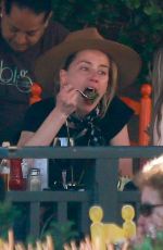 AMBER HEARD Out for Lunch in Los Feliz 04/14/2018
