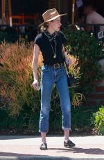 AMBER HEARD Out for Lunch in Los Feliz 04/14/2018