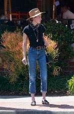 AMBER HEARD Out for Lunch in Los Feliz 04/14/2018