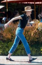 AMBER HEARD Out for Lunch in Los Feliz 04/14/2018