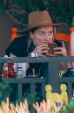 AMBER HEARD Out for Lunch in Los Feliz 04/14/2018