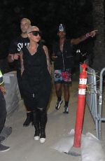 AMBER ROSE at Coachella Music and Arts Festival in Indio 04/21/2018