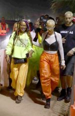AMBER ROSE at Coachella Music Festival 04/16/2018