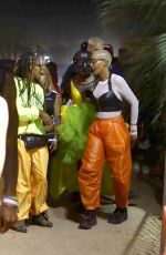 AMBER ROSE at Coachella Music Festival 04/16/2018