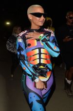 AMBER ROSE at Neon Carnival at Coachella Festival 04/15/2018