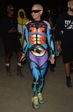 AMBER ROSE at Neon Carnival at Coachella Festival 04/15/2018