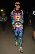 AMBER ROSE at Neon Carnival at Coachella Festival 04/15/2018