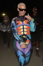 AMBER ROSE at Neon Carnival at Coachella Festival 04/15/2018