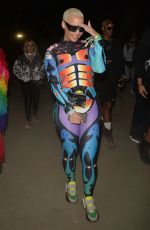 AMBER ROSE at Neon Carnival at Coachella Festival 04/15/2018
