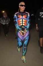 AMBER ROSE at Neon Carnival at Coachella Festival 04/15/2018