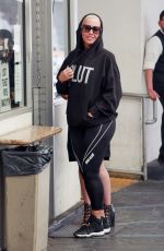 AMBER ROSE Out and About in Beverly Hills 04/24/2018