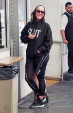 AMBER ROSE Out and About in Beverly Hills 04/24/2018
