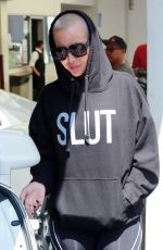AMBER ROSE Out and About in Beverly Hills 04/24/2018