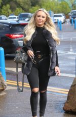 AMBER TURNER at Thorpe Park in Surrey 04/26/2018