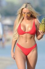 AMBER TURNER in Bikini at a Beach in Dubai 04/06/2018
