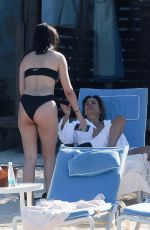 AMELIA GRAY HAMLIN in Bikini at a Pool in Cabo San Lucas 04/03/2018