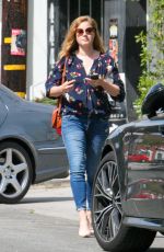 AMY ADAMS Out and About in Los Angeles 04/06/2018