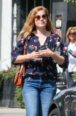 AMY ADAMS Out and About in Los Angeles 04/06/2018