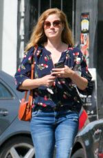 AMY ADAMS Out and About in Los Angeles 04/06/2018