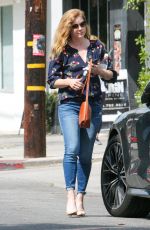 AMY ADAMS Out and About in Los Angeles 04/06/2018