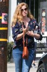 AMY ADAMS Out and About in Los Angeles 04/06/2018