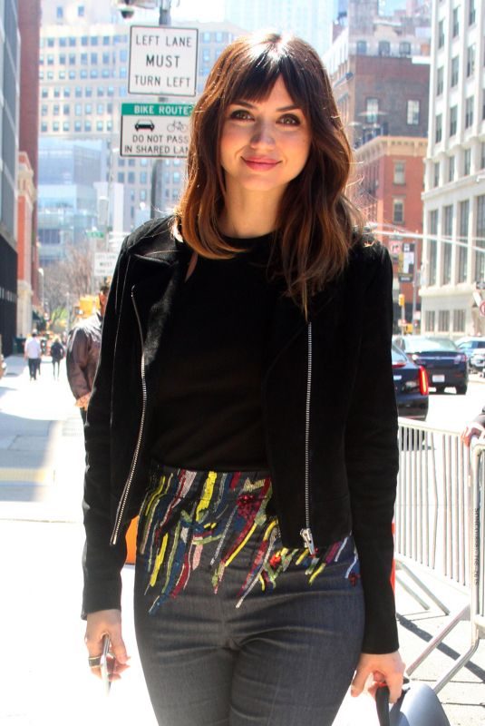 ANA DE ARMAS Out and About in New York 04/23/2018